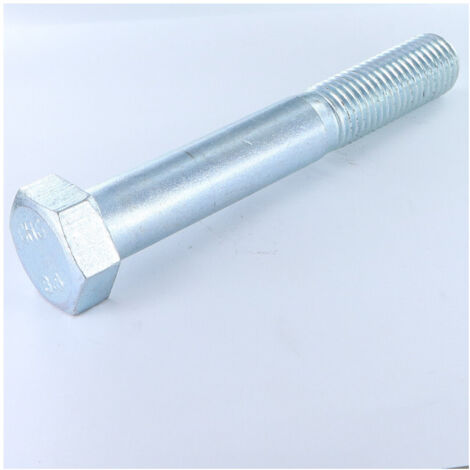 Corps de boulon filetage partiel Tête hexagonale TH M30X110 Classe 8.8 Acier zingué-5 pièces (1/2)