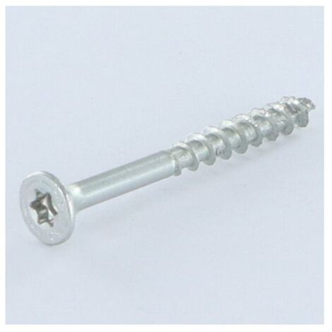 Vis Spax Tête fraisée TF TORX T20 4.5X70 Filetée sur 42 Filetage partiel WIROX-100 pièces