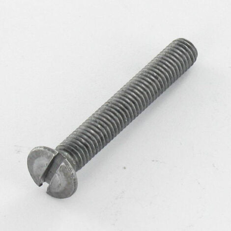 Vis métaux Tête fraisée bombée TFB Fendue M5X45 Acier brut Conditionnement: 500 pièces
