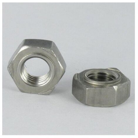 ECR à sertir HEX Tête plate TP M10X18 ACPTH 35 Acier zingué (1/3)