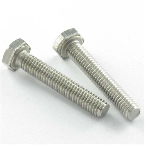 Vis métaux Inox A2 Tête hexagonale TH M12X40-50 pièces