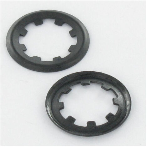 Anneau SELF LOCKING Diamètre 4 Type 876 Acier brut-100 pièces