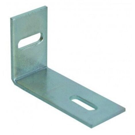 Equerre réglable 2 trous 32/50 Acier zingué-200 pièces