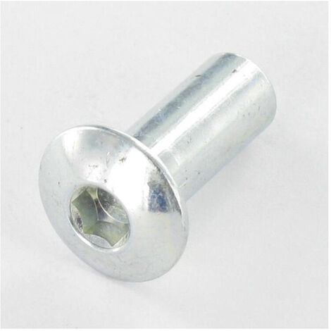 Ecrou Relieur Tête bombée Clé de 5 HC5 M6X16.5 8X20 Acier zingué-50 pièces