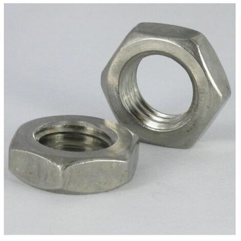 Ecrou hexagonal bas hm/contre Ecrou M16 Inox A4-100 pièces