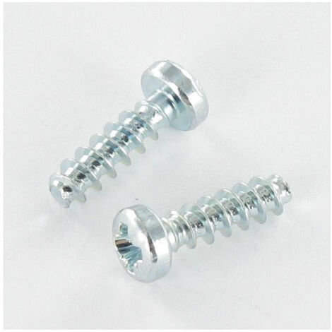 Vis PVC Tête cylindrique bombée TCB Pozi N°2 4X30 Acier zingué-1 pièce