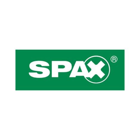 Spax Vis charpente tête disque Inox A2 8X80 Filetage total TORX T40