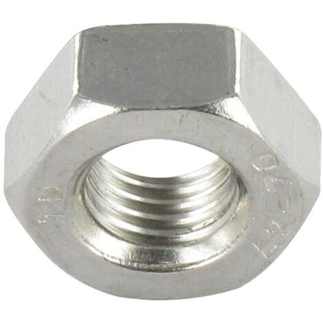 Ecrou Hexagonal HU M14 Pas fin Pas de 150 Inox A2-5 pièces (1/3)