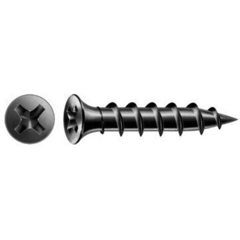 Spax – Vis à plaque de plâtre 5.5mm x 38mm – Acier phosphate – Lot de 100 pièces – Fixation durable et résistante à la corrosion - GIX-G-100