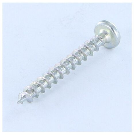 Vis bois Inox A2 Tête ronde TR Fendue 3.5X25-30 pièces | Leroy Merlin