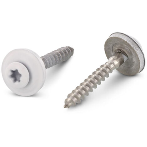 Lot De 100 Vis De Faîtage Inox 4,5x65 Mm TORX Avec Joint - SWG - Neuves