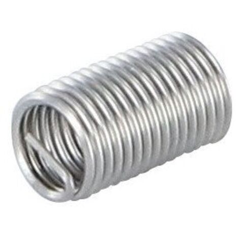 Filet rapporté M10X25 Pas fin Pas de 125 Inox-1 pièce (1/4)