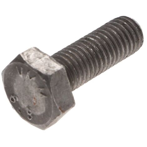 Vis métaux Tête hexagonale TH M2X4 Acier brut-10 pièces (1/2)