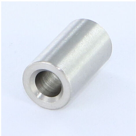 Entretoise Cylindrique Lisse 8X15 Diamètre Intérieur 4 Inox-100 pièces