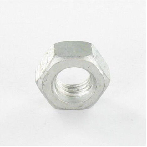 Ecrou Hexagonal M8 Classe 8 Forte tenue à la corrosion Acier galvanisé à chaud ISOFIT-100 pièces (1/2)
