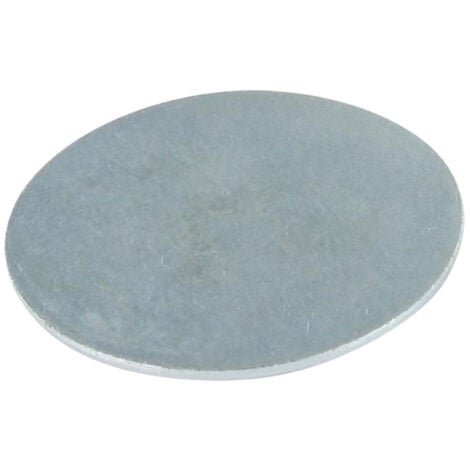 Rondelle / Disque sans trou 70X3 Acier brut-1 pièce