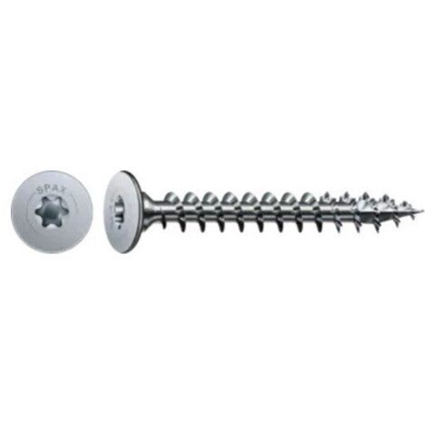 Spax Vis bois Tête plate 4CUT 3X20 Filetage total TORX T10 WIROX-200 pièces