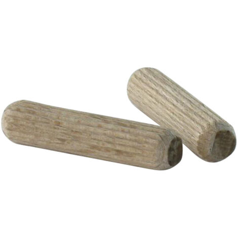 Tourillons Bois STRIES 8X35 PRE-ENCOLLE