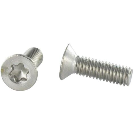 Vis métaux Tête fraisée TF TORX T25 M5X50 Inox A4-800 pièces (1/3)