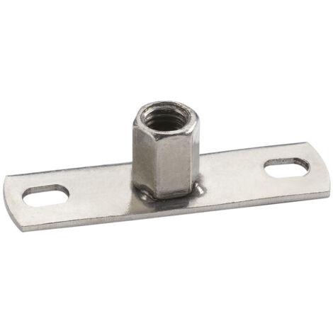 Platine de fixation Avec Ecrou Hexagonal HU M10 Inox A4-30 pièces