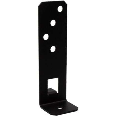Pied de poteau REGLABLE SIMPSON Strong Tie 200X55 RAL9005 noir foncé-5 pièces
