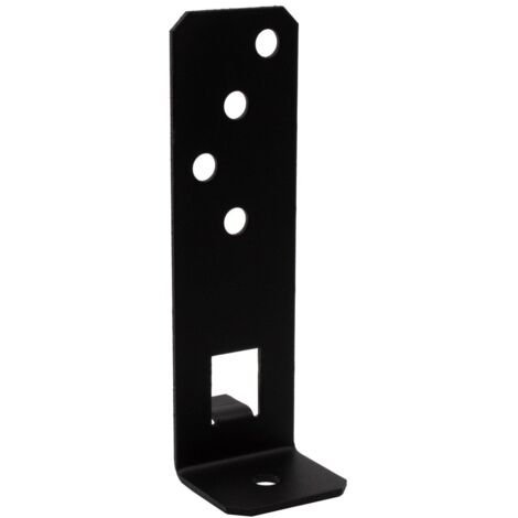 Pied de poteau REGLABLE SIMPSON Strong Tie 200X55 RAL9005 noir foncé-1 pièce