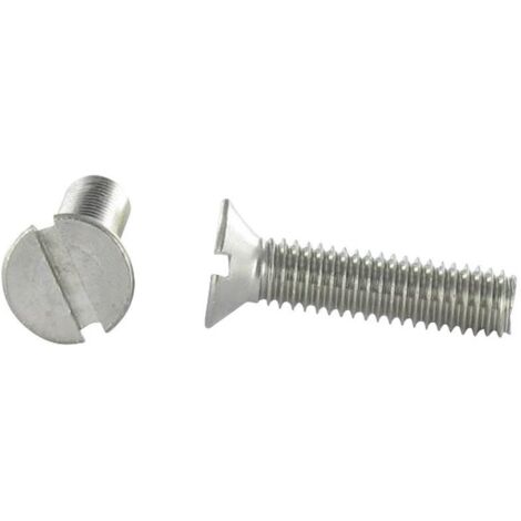 Vis métaux Inox A2 Tête fraisée TF Fendue M3X30-200 pièces (1/4)