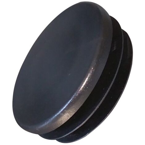 Bouchon rond pour tube Diamètre Extérieur 45 Intérieur 39-43.4 Polyethylène noir (1/5)