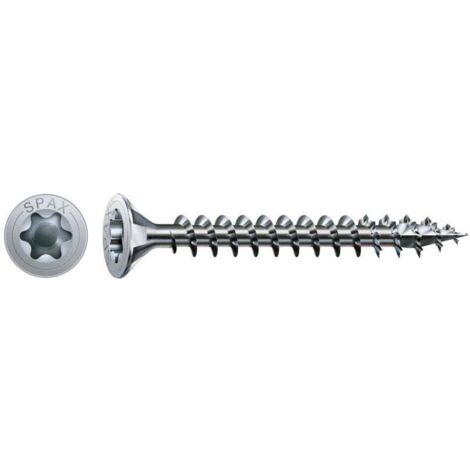 Spax Vis bois Tête fraisée TF TORX T20 5X25 Filetage total WIROX-1000 pièces