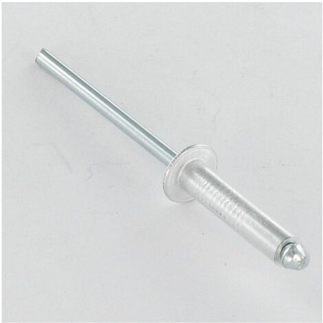 Rivet aveugle Aluminium Tige acier 6X8 Epaisseur de serrage 1.5 à 2.5 Tête Ronde Standard ALX