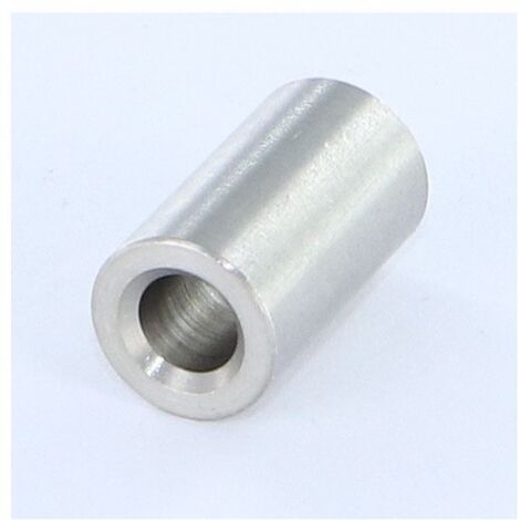 Entretoise Cylindrique Lisse 5X12 Diamètre Intérieur 2.5 Inox-30 pièces
