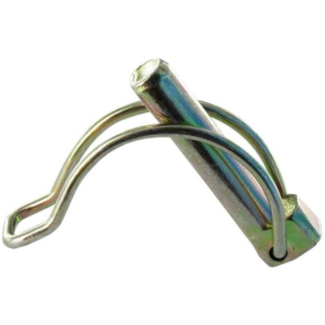 Goupille clips 8X50 Pour tube de 45 Acier zingué-1 pièce