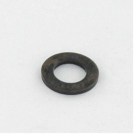 Rondelle Plate M4X8X0.8 Z Acier zingué noir-100 pièces (1/4)