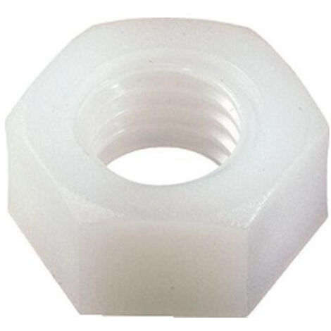 Ecrou nylon naturel Hexagonal HU M2 (1/3)