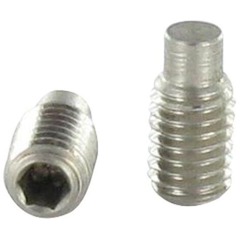 Vis métaux Inox A2 Sans tête six pans creux (sthc) M6X12 Clé de 3 HC3 Bout téton-1 pièce (1/3)