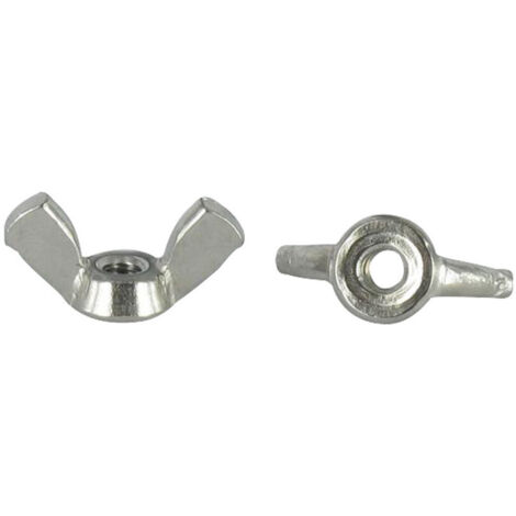 Ecrou Oreilles Inox A2 M5-30 pièces