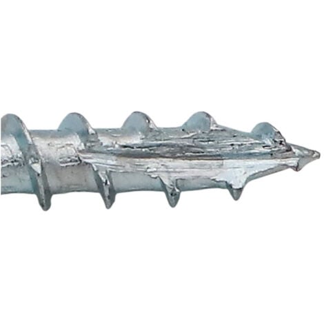Vis charpente TEKOR Tête fraisée TF Cranté TORX T25 5X100 Filetée sur 60 Pointe antifendage cut type 17 Acier-200 pièces