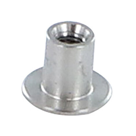 Ecrou Relieur Tête plate TP Hexagonal creux 9X6.75 M3 Inox-10 pièces