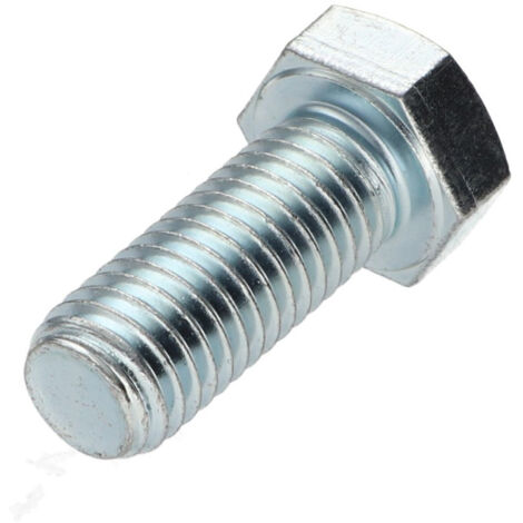 Vis métaux Tête hexagonale TH M12X30 Classe 8.8 Acier zingué-1 piece