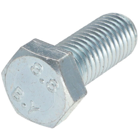 Vis métaux Tête hexagonale TH M14X35 Classe 8.8 Acier zingué-1 piece