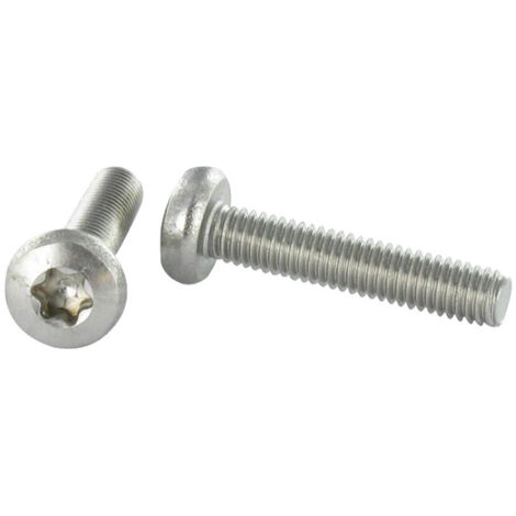 Vis métaux Tête cylindrique large TCL Inox A2 M2X16 T6-100 pièces