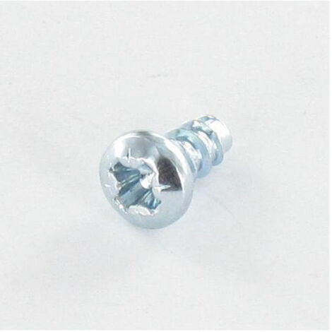 Vis PVC TRILOBE Tête cylindrique bombée TCB Pozi 5X16 FILET45 Acier zingué-1 pièce