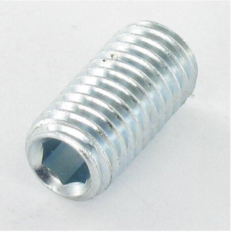 Vis métaux Sans tête six pans creux (sthc) Clé de 2.5 HC2.5 M5X16 Bout plat Acier zingué-1 pièce (1/2)