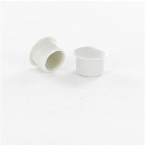 Bouchon Diamètre du corps 10 Diamètre de tête: 13 Longueur sous tête 6.7 Nylon RAL9010 blanc pur-1 pièce (1/4)
