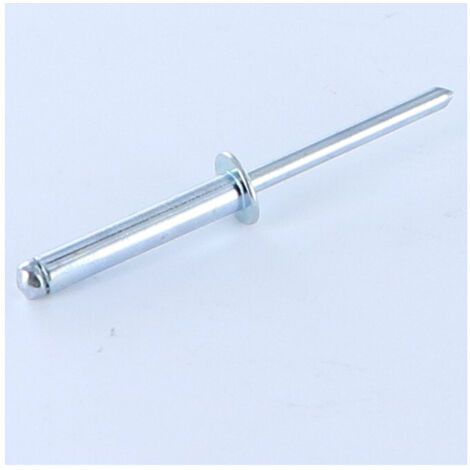 Rivet aveugle tout acier ZING 3.2X12 Epaisseur de serrage 7 à 9 Tête plate
