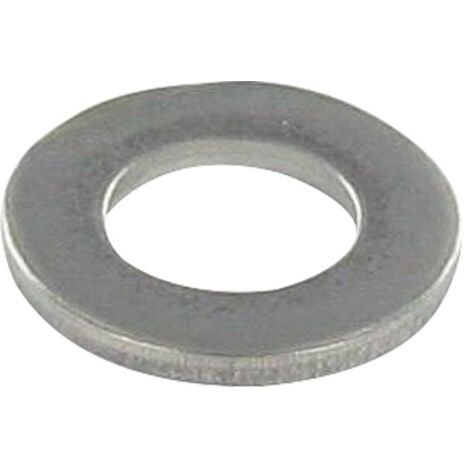 Rondelle plate moyenne - M14 - Diamètre extérieur 30 mm - Épaisseur 2.5 mm  - Inox A2 - Boîte de 50