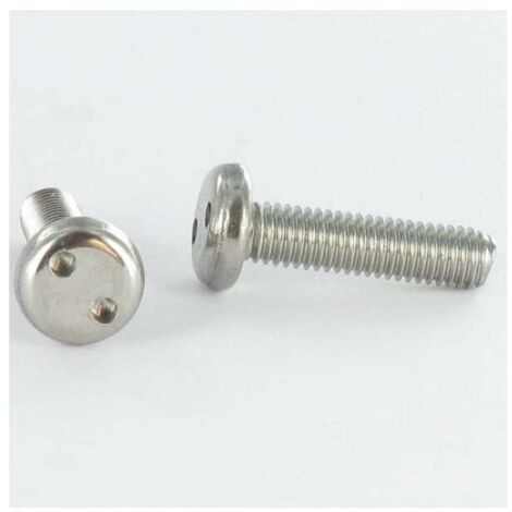 Vis métaux Inviolable Tête cylindrique TC SNAKE EYE M5X10 Inox A2 EMBT10-100 pièces (1/4)
