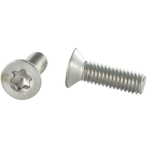 Vis métaux Tête fraisée TF TORX T25 M5X35 Inox A4-200 pièces (1/3)