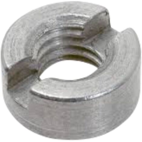 Écrou Cylindrique Fendue Inox A1 M10-10 pièces (1/2)
