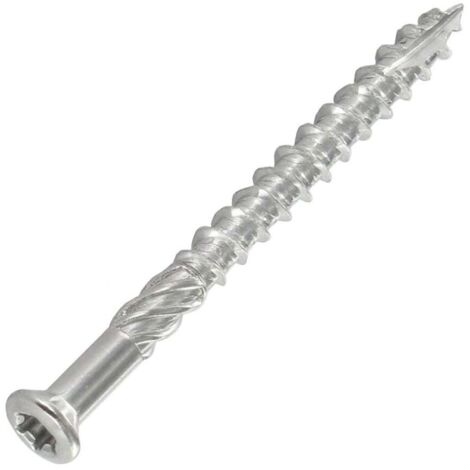 Vis terrasse Tête fraisée bombée TFB TORX T15 4X40 Inox A4-1 pièce (1/4)